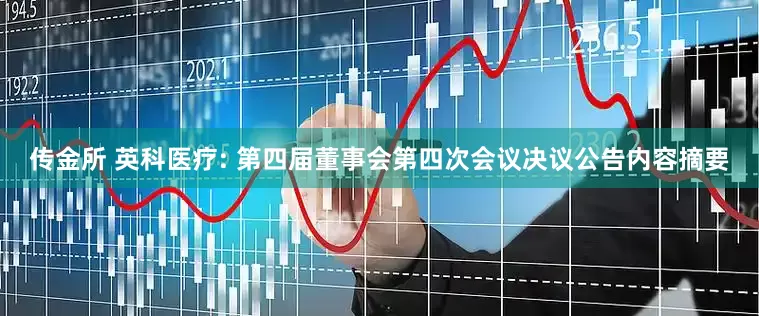 传金所 英科医疗: 第四届董事会第四次会议决议公告内容摘要