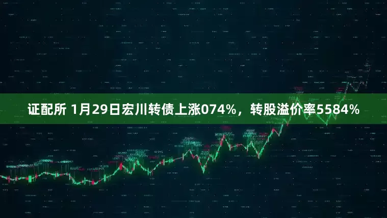 证配所 1月29日宏川转债上涨074%，转股溢价率5584%
